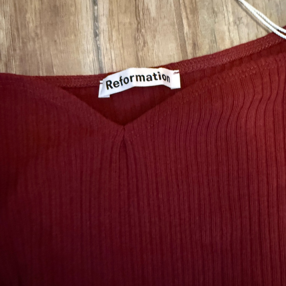 Reformation Cleona Knit Mini Dress - Picture 3 of 5